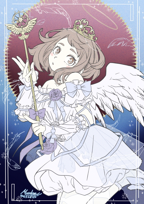 uraraka ochaco (boku no hero academia) drawn by morishima_noriko