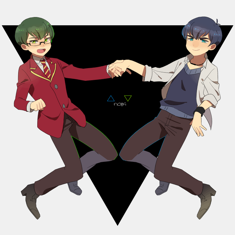 matsuno karamatsu and matsuno choromatsu (osomatsu and 1 more) drawn by nogi_(suisaiflower)