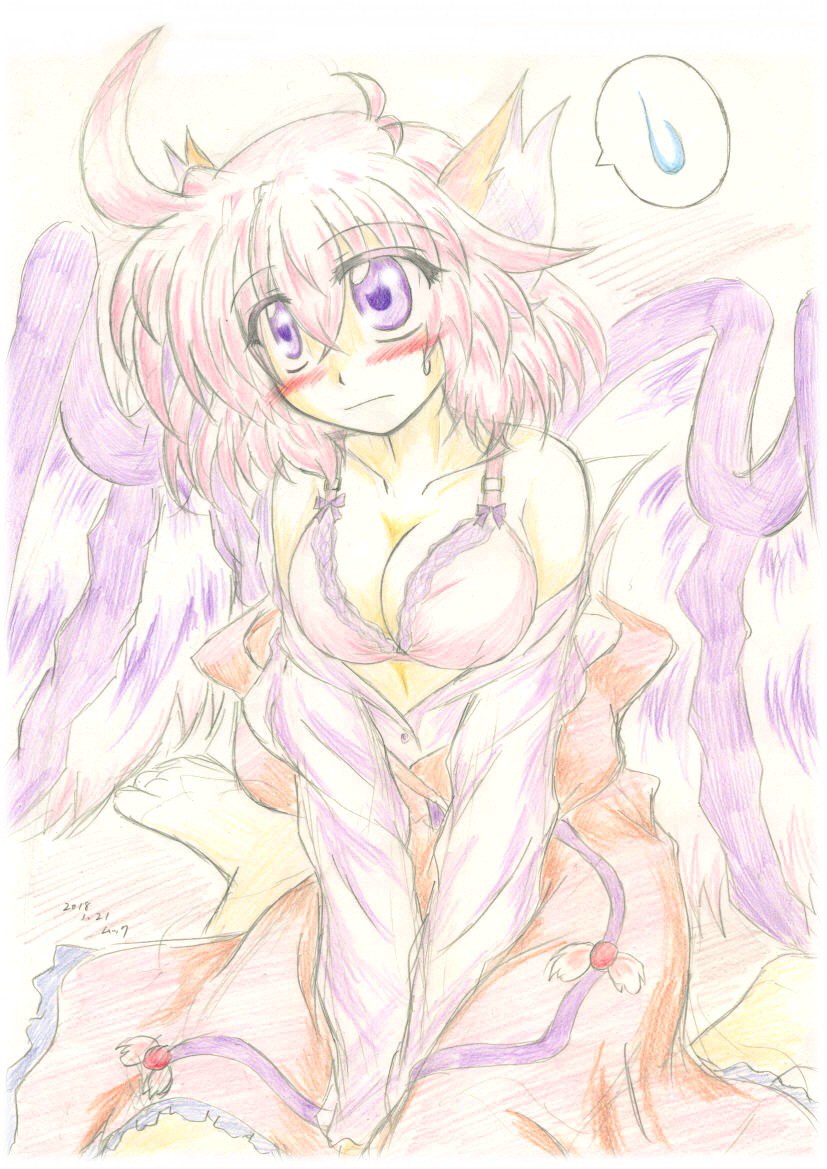 mystia lorelei (touhou) drawn by agent_muc
