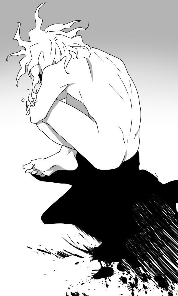 komaeda nagito (danganronpa and 1 more) drawn by uurin