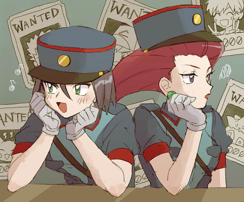 pikachu, ash ketchum, misty, jessie, james, and 3 more (pokemon) drawn by nmnm_bbb