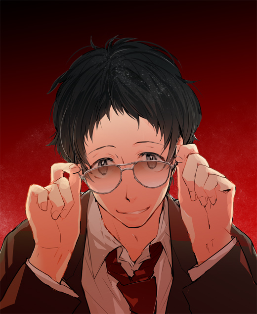 adachi tooru (persona and 1 more) drawn by kogekka
