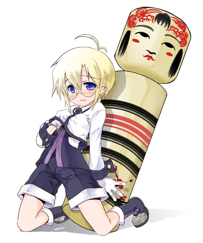 carl clover (blazblue) drawn by nanamatsu_kenji