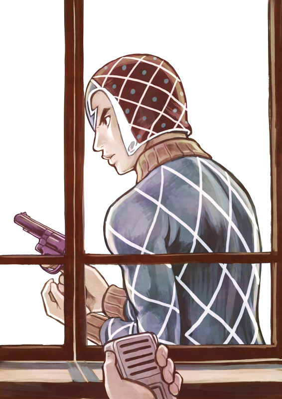 guido mista (jojo no kimyou na bouken and 1 more) drawn by chounorin