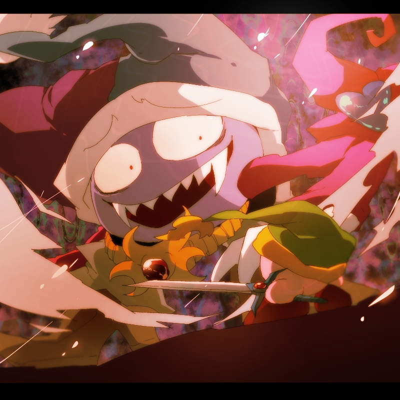 kirby, marx, sword kirby, and marx soul (kirby and 1 more) drawn by shirushiki