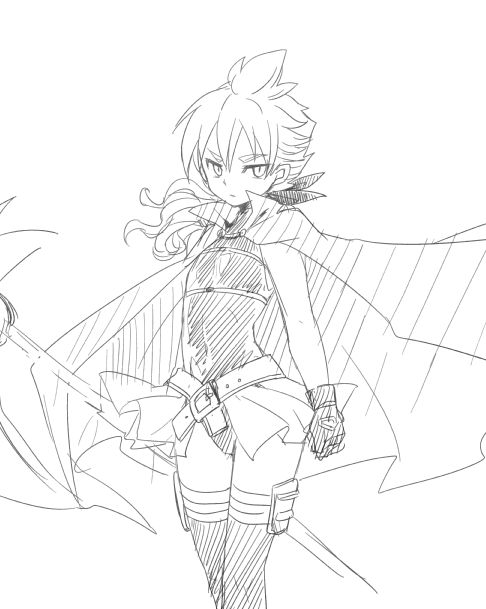 fate testarossa and hakuryuu (lyrical nanoha and 3 more) drawn by tobi_(one)