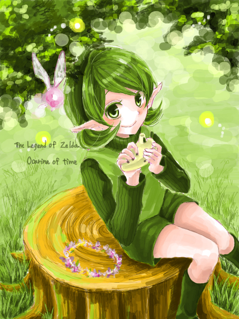 saria (the legend of zelda and 1 more)