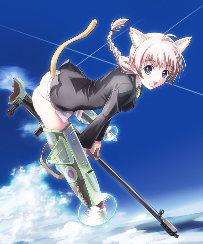 lynette bishop (world witches series and 1 more) drawn by hokuyuu