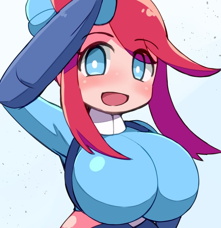skyla (pokemon and 1 more) drawn by miyazero
