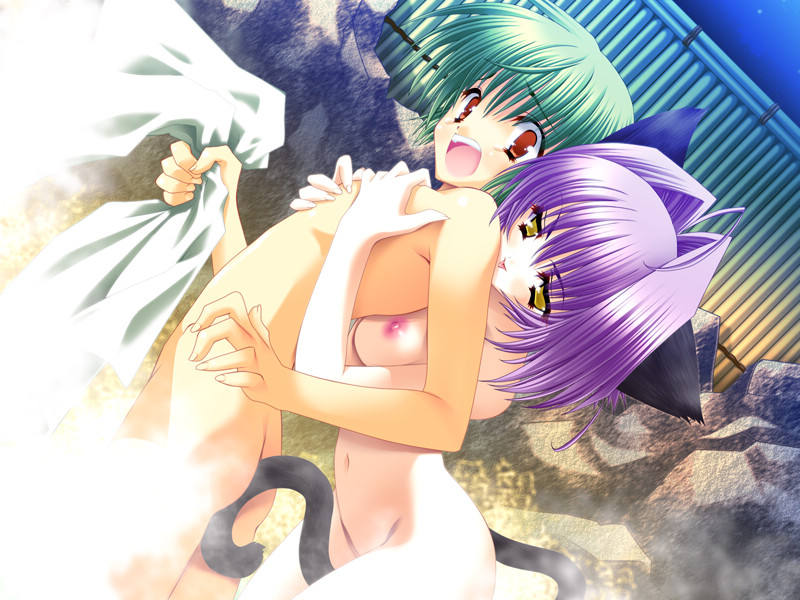 kurohime and hironao (puni puni handmaid) drawn by aoi_yuuji