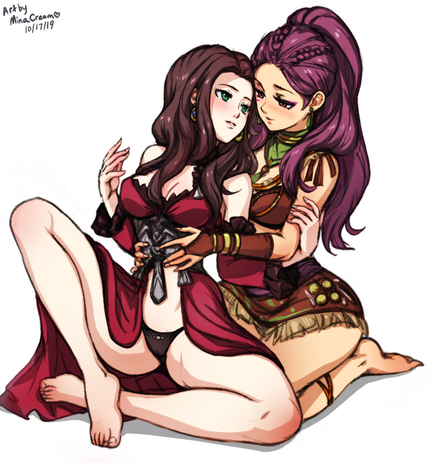 dorothea arnault and petra macneary (fire emblem and 1 more) drawn by mina_cream