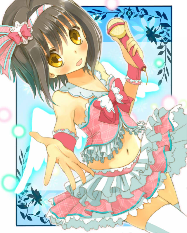 kohinata miho (idolmaster and 1 more) drawn by okemai