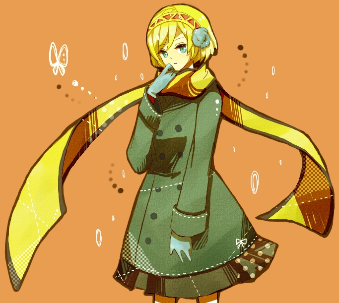 aigis (persona and 1 more) drawn by mamekakao_(higanbana)