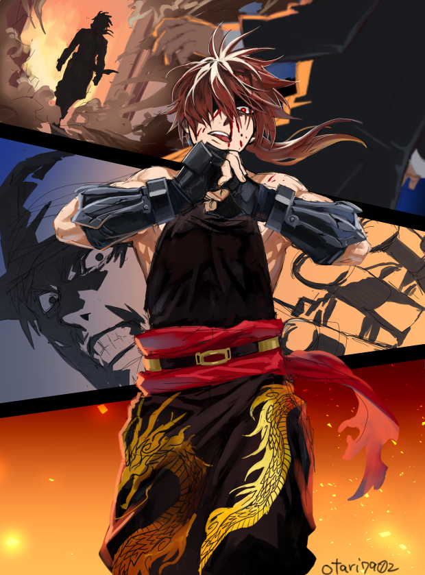 kirin and jack layzon (cannon dancer) drawn by indesign