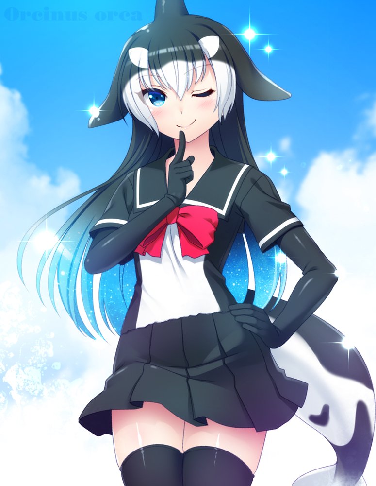 orca (original and 1 more) drawn by totokichi
