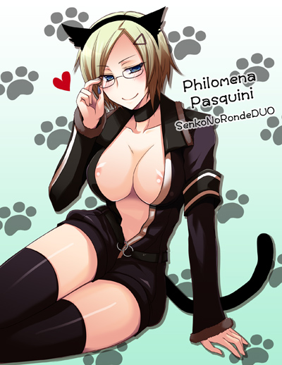 philomena pasquini (senkou no ronde and 1 more) drawn by taka_(sena)