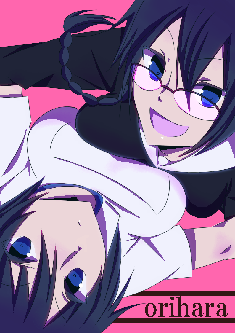 orihara mairu and orihara kururi (durarara!!) drawn by pa_yashi
