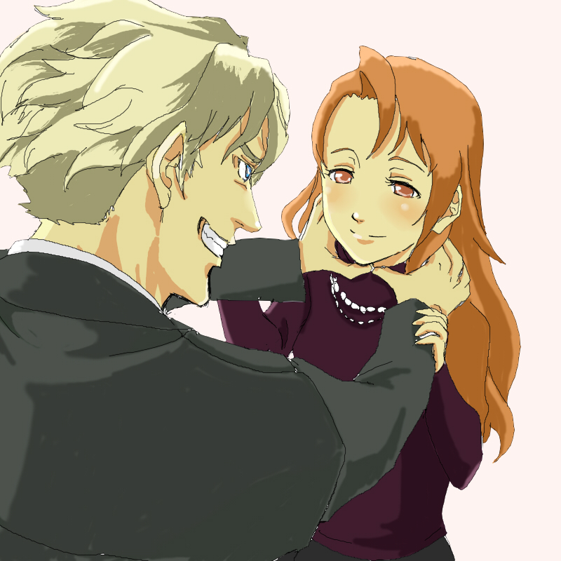 ladd russo and lua klein (baccano!) drawn by no_name_ninja