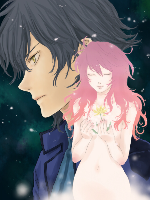 setsuna f. seiei and feldt grace (gundam and 1 more) drawn by eda44