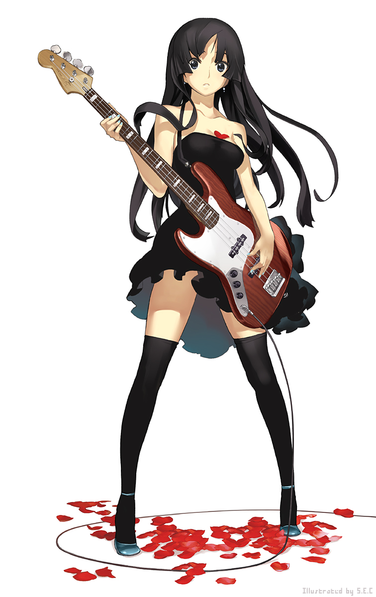 akiyama mio (k-on! and 1 more) drawn by nagi_ryou