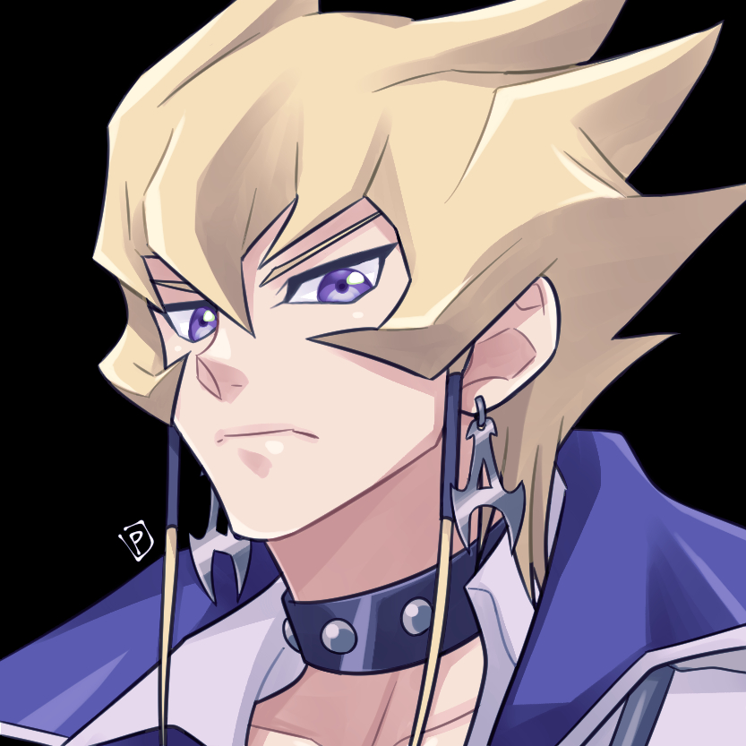 jack atlas (yu-gi-oh! and 1 more) drawn by pomiwo