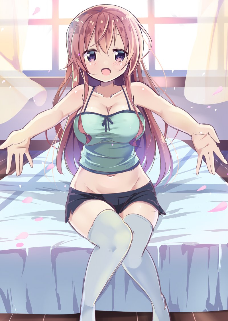 hoto mocha (gochuumon wa usagi desu ka?) drawn by kurou_(quadruple_zero)