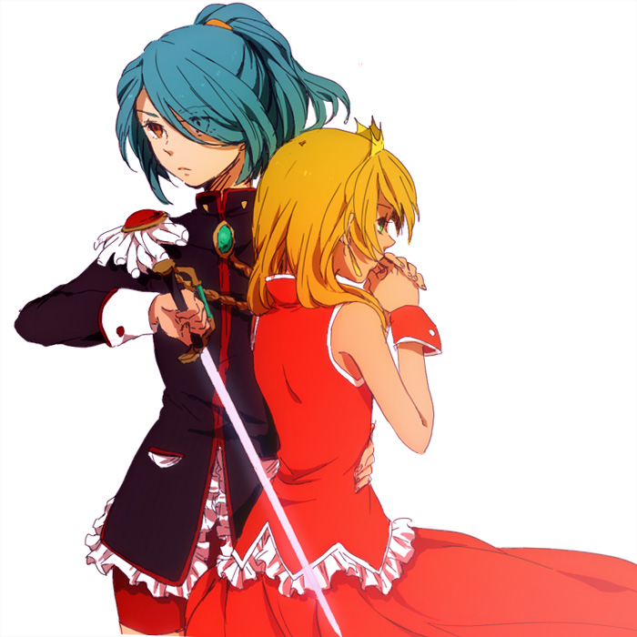 tenjou utena, kazemaru ichirouta, himemiya anthy, and miyasaka ryou (inazuma eleven and 1 more) drawn by tomo_(sjim)
