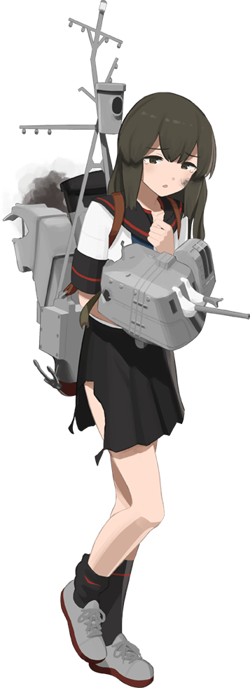 isonami and isonami kai ni (kantai collection) drawn by shibafu_(glock23)