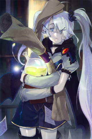 clarice's attendant (sword girls) drawn by meer_rowe