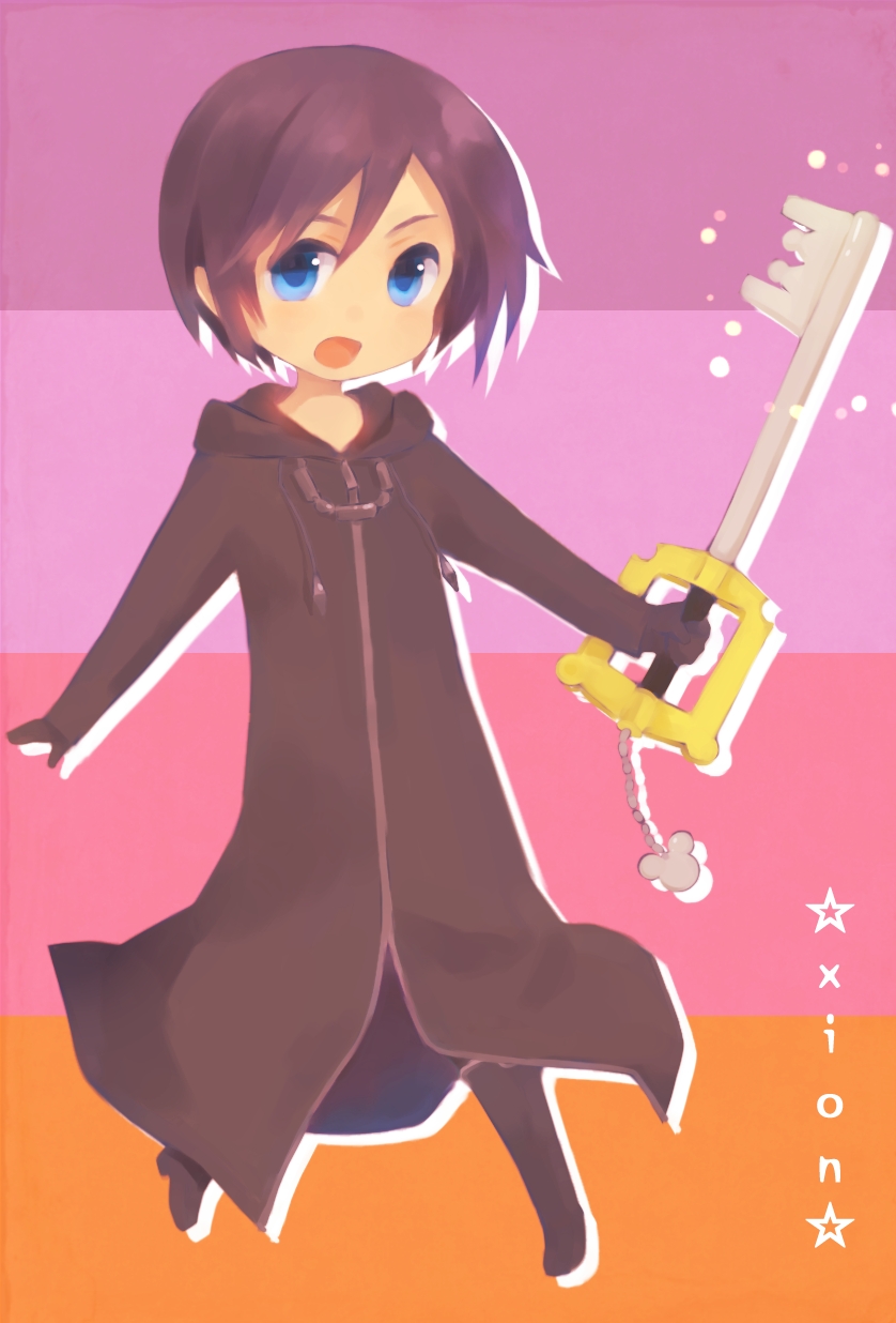 xion (kingdom hearts and 1 more) drawn by okitsune_(okitsune-sama)