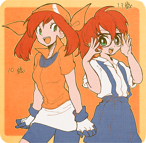 may and asagi marin (pokemon and 2 more) drawn by yuza