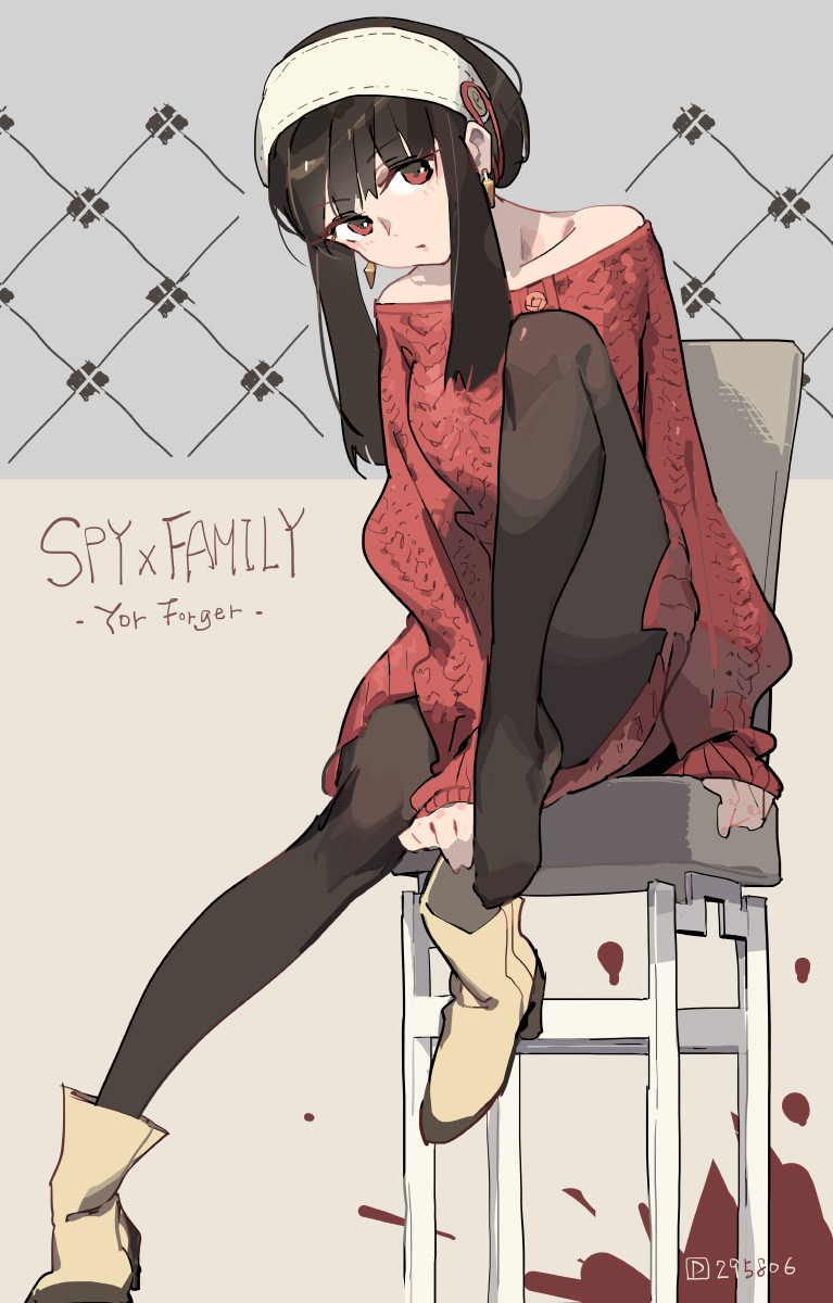 yor briar (spy x family) drawn by tennohi