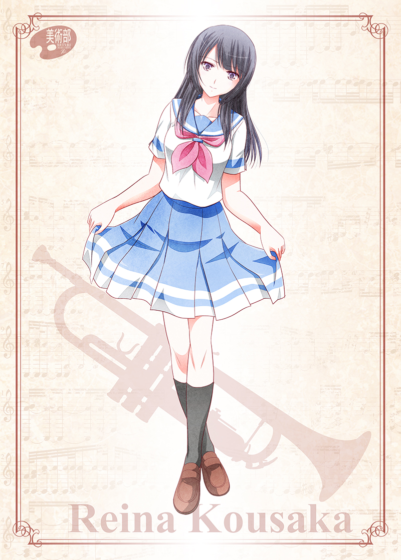 kousaka reina (hibike! euphonium) drawn by shizuki_michiru