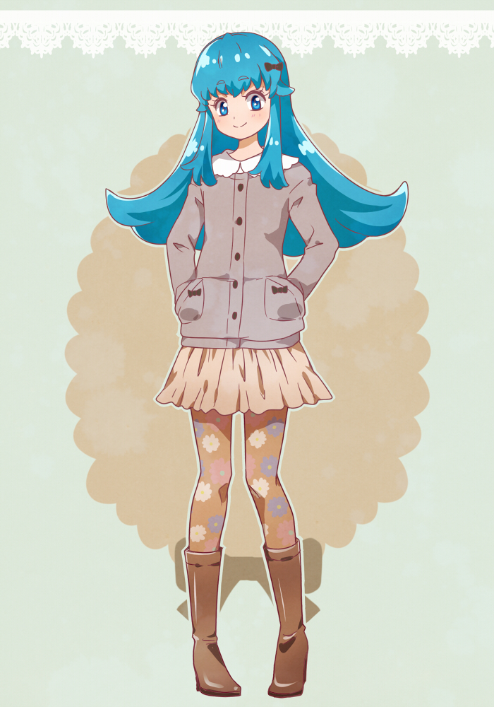 shirayuki hime (precure and 1 more) drawn by kagami_chihiro