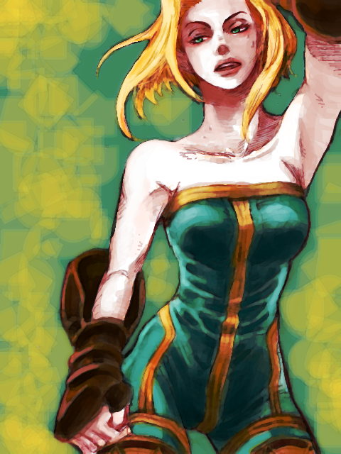 monk (final fantasy and 1 more) drawn by ninomiya_naki