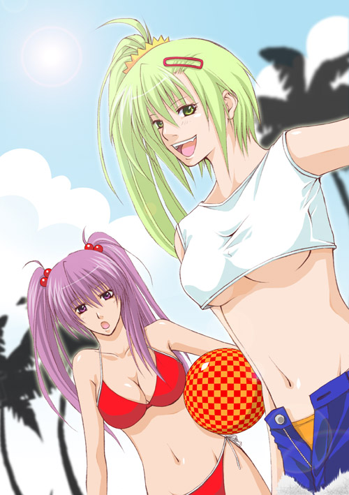 mizushiro celica and kitami erika (bemani and 1 more)