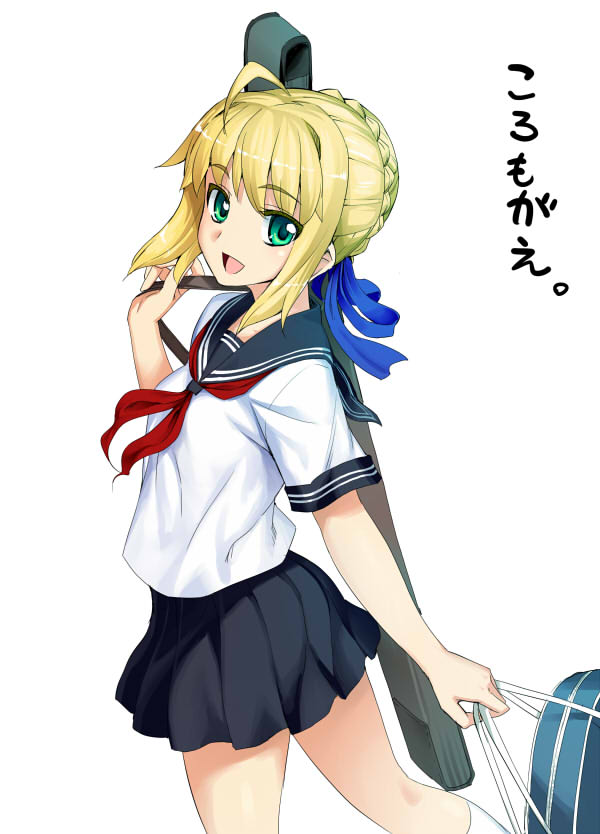 artoria pendragon and master artoria (fate and 1 more) drawn by namonashi