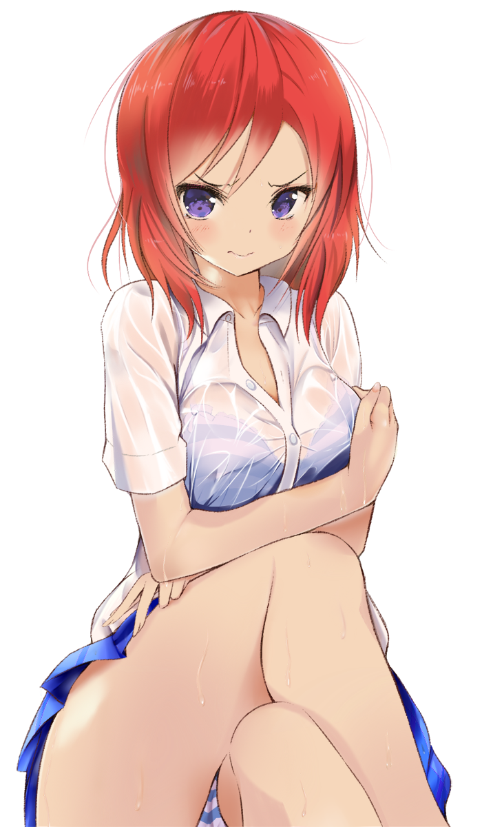 nishikino maki (love live! and 1 more) drawn by bonfurai