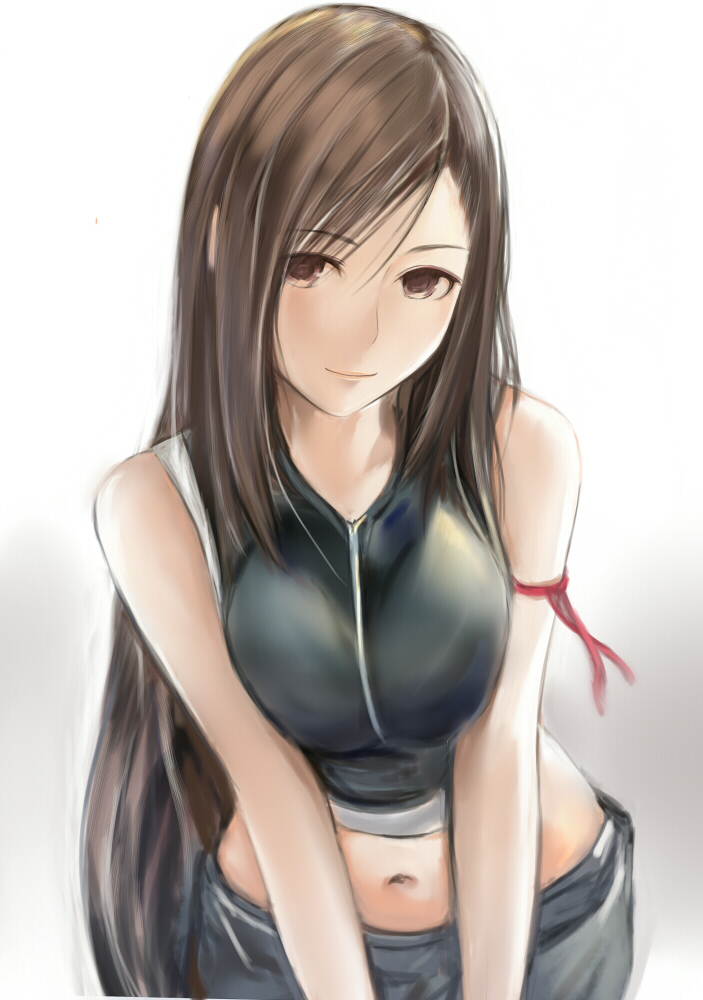 tifa lockhart (final fantasy and 1 more) drawn by nannacy7