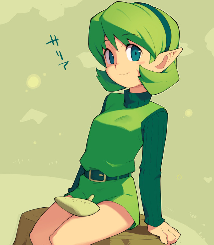 saria (the legend of zelda and 1 more) drawn by metata