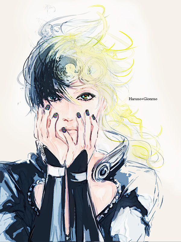 giorno giovanna and haruno shiobana (jojo no kimyou na bouken and 1 more) drawn by outlawlaw