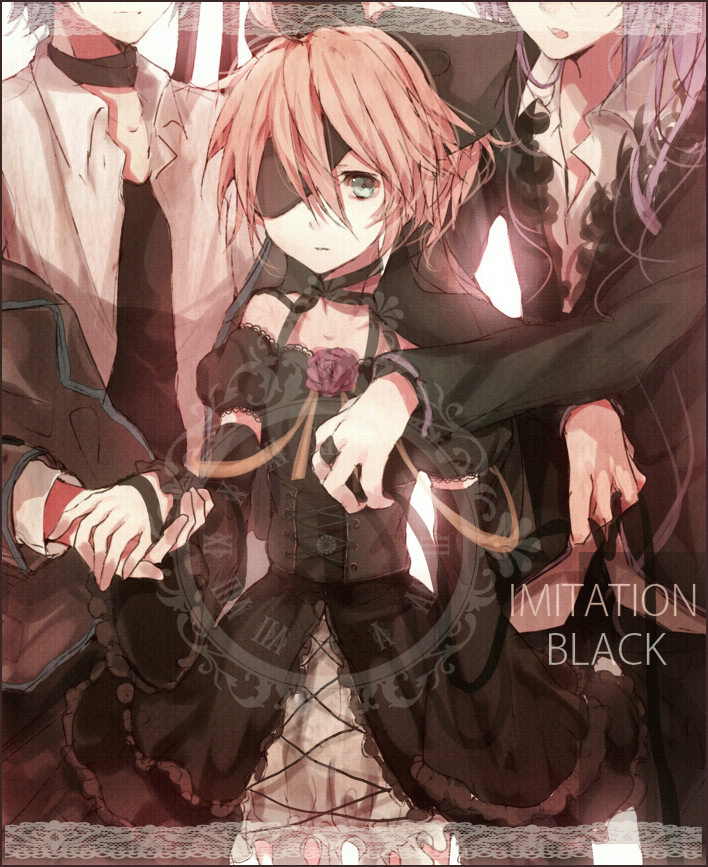 kagamine len, kaito, and kamui gakupo (vocaloid and 1 more) drawn by tetsuo_(tashirosu)