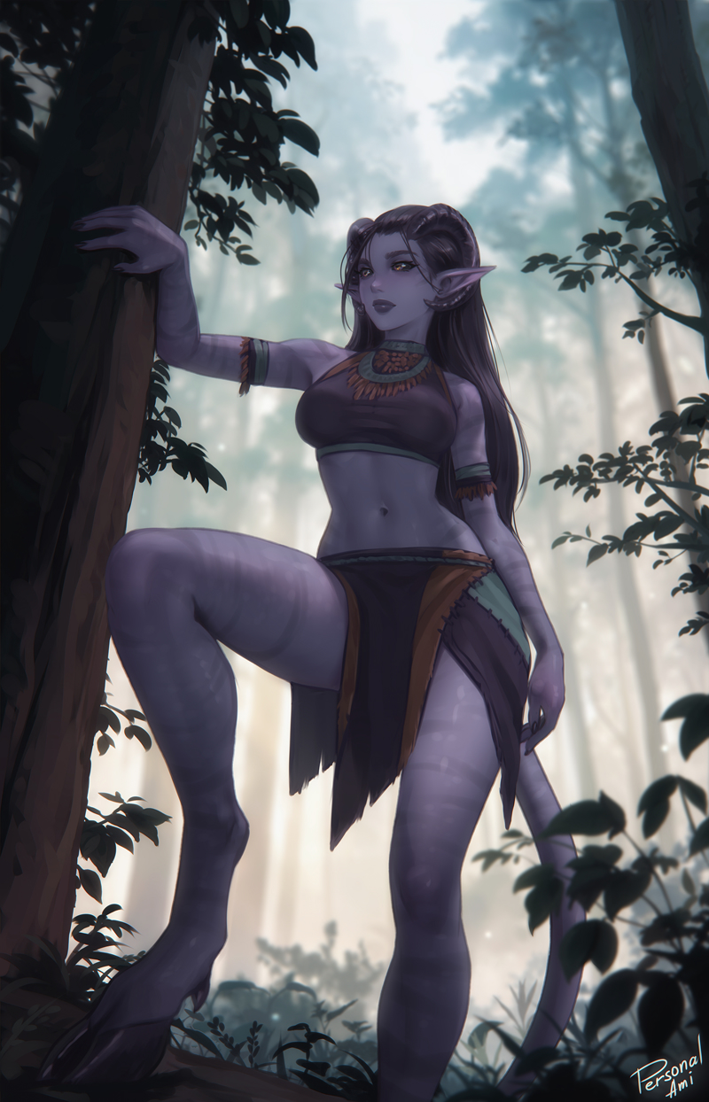 warcraft and 1 more drawn by personal_ami