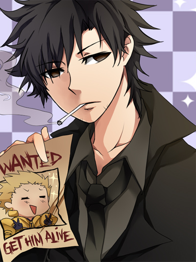 gilgamesh and emiya kiritsugu (fate and 2 more)