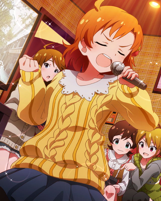 ibuki tsubasa, tokoro megumi, yabuki kana, and kinoshita hinata (idolmaster and 1 more)