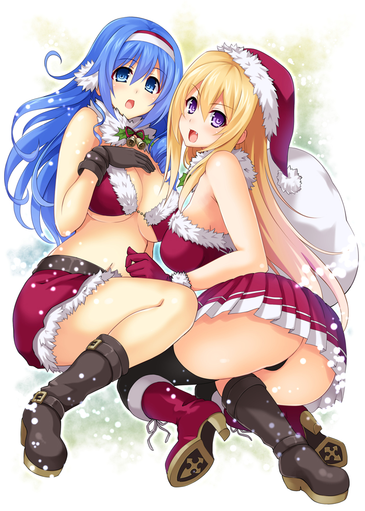 kohitsuji ai and hakurei botan (cu-no) drawn by hisen_kaede