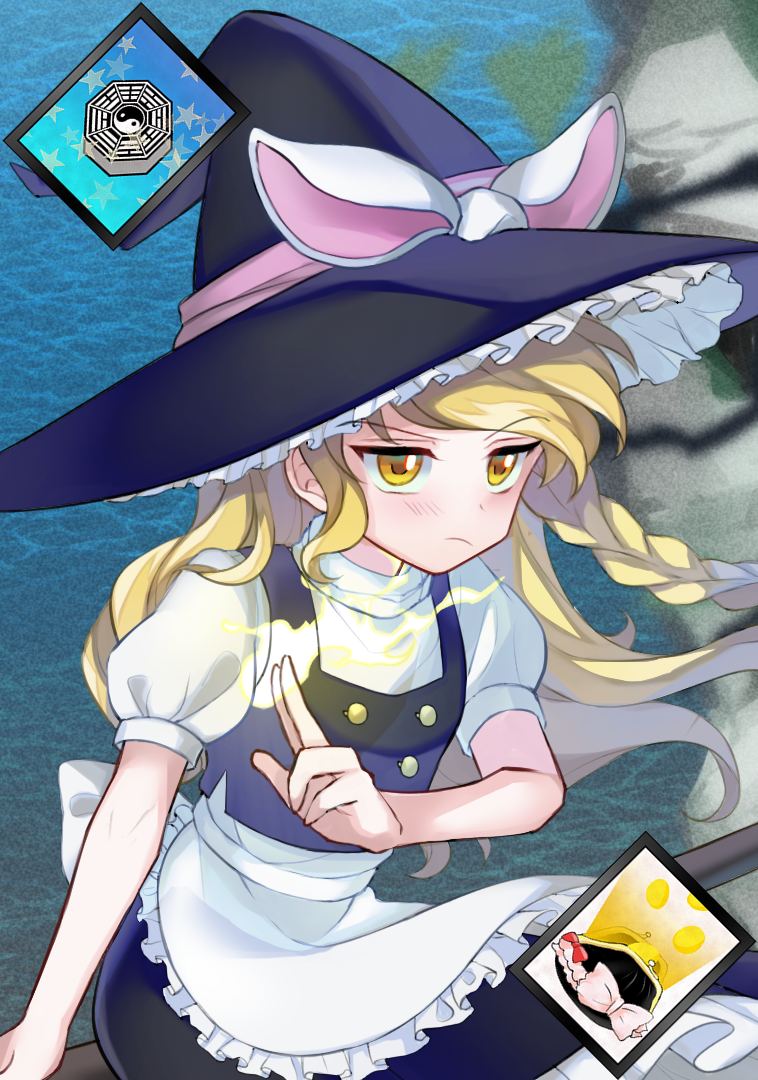 kirisame marisa (touhou and 1 more) drawn by mirei_(miirei)