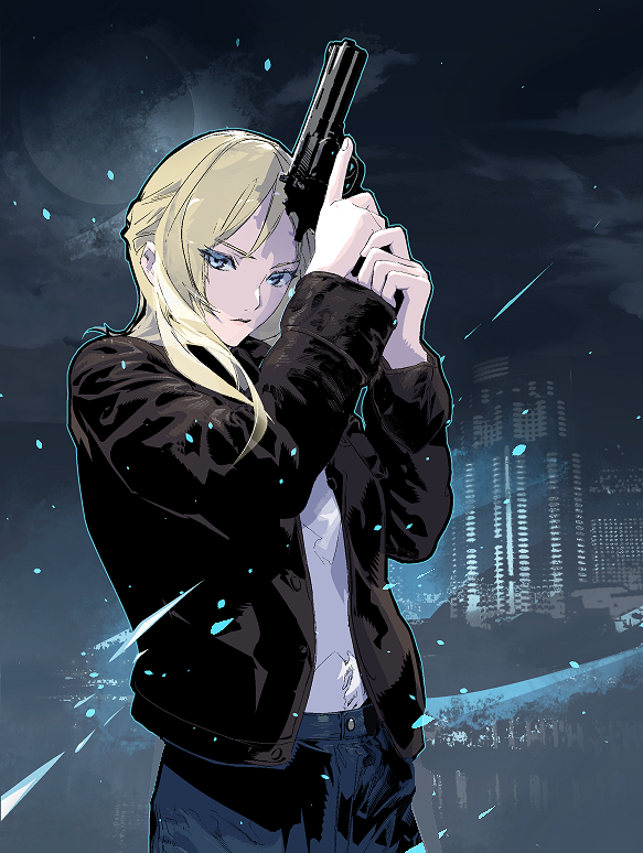 aya brea (parasite eve and 1 more) drawn by cofffee