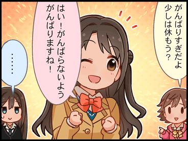 shibuya rin, shimamura uzuki, and honda mio (idolmaster and 2 more)