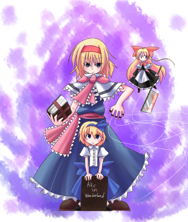 alice margatroid and shanghai doll (touhou) drawn by kuraryu